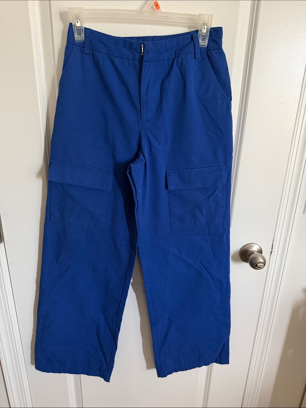 Forever 21 Royal Blue Womens Cargo Pants